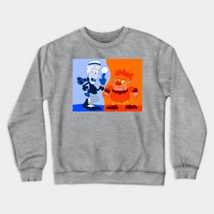 miser brothers cartoon Crewneck Sweatshirt